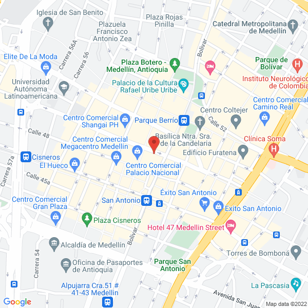 Map of Hogar Lola