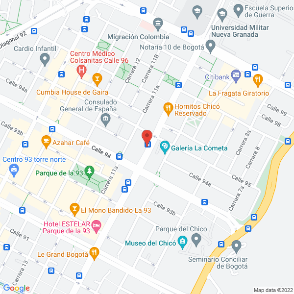 Map of Información Gerencial Ltda.