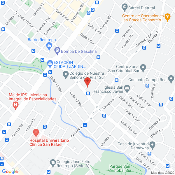 Map of Ingeniería Electrónica Aplicada