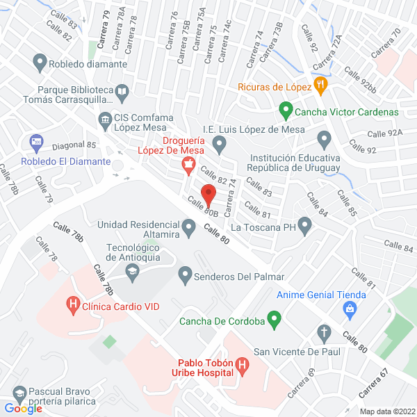 Map of Ingeniería En Construcción Y Gas S.A.S