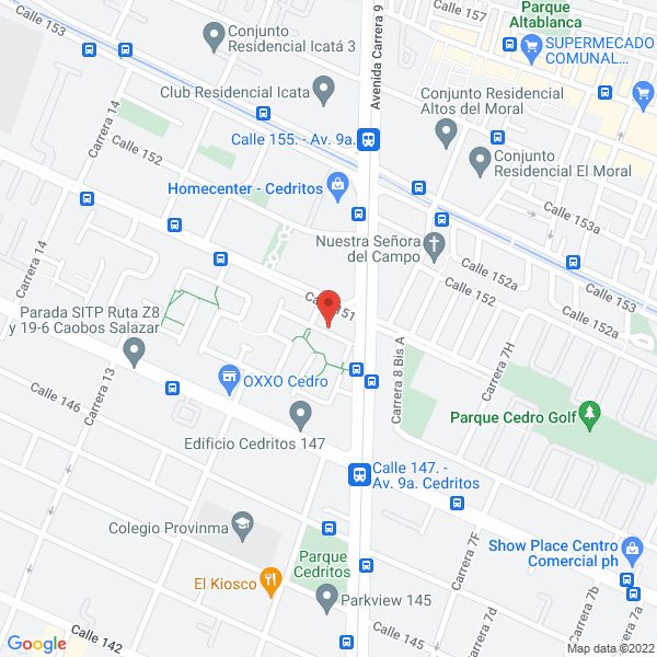 Map of Ingeniería Y Consultoría Global Ltda.