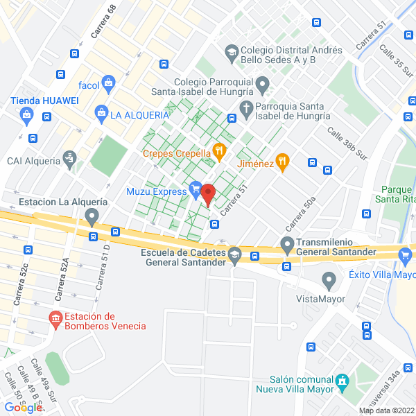 Map of Inkjetcol Cia Ltda