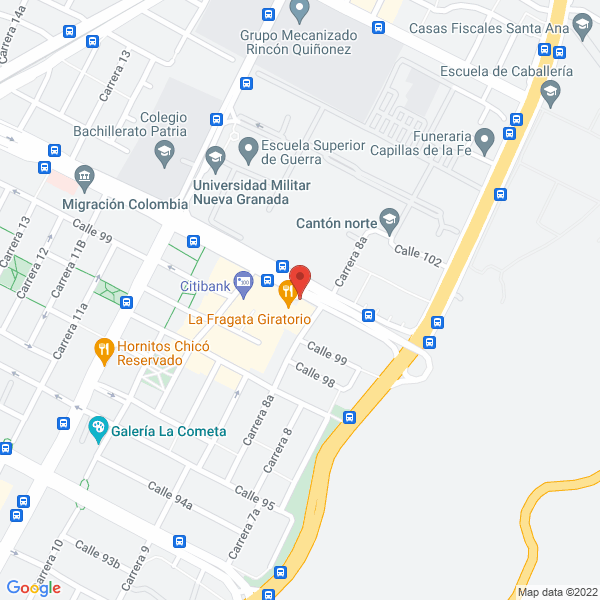 Map of Inmomarketing Colombia S.A.S.