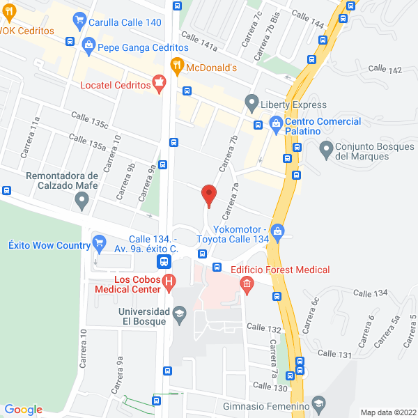 Map of Inmunoprint S.A.S.