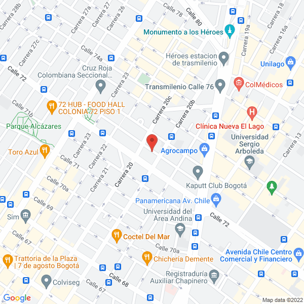 Map of Innova Servicios Y Soluciones S.A.S.