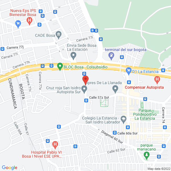 Map of Innovaciones Yohanna