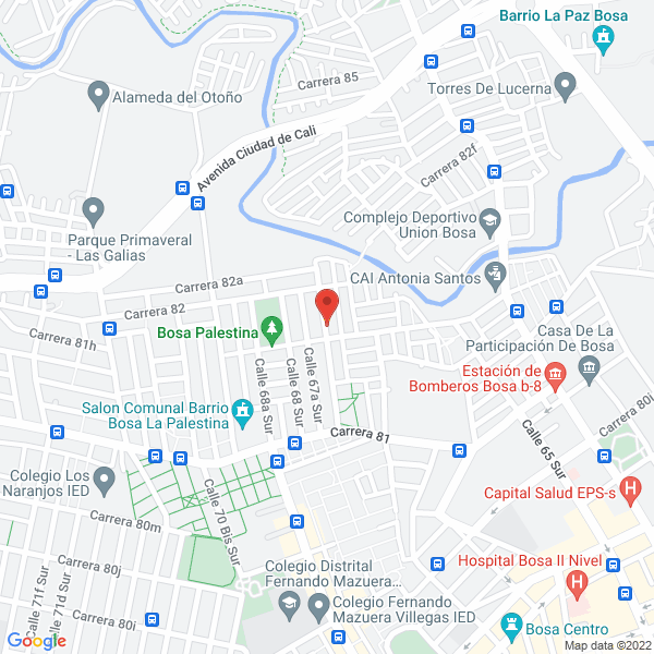 Map of Innovadora Urbana Constructores Asociados S.A.S.