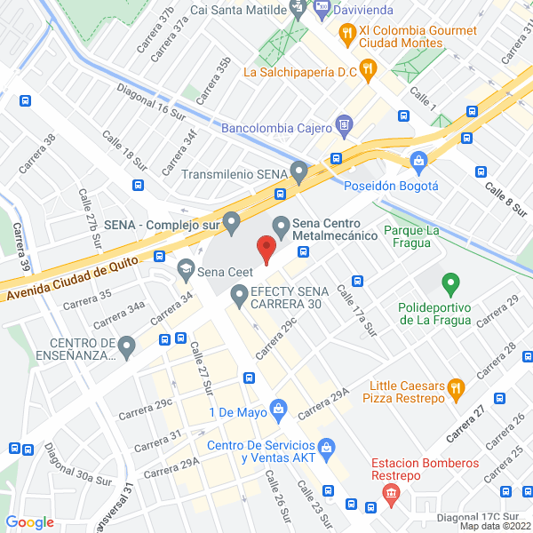 Map of Inpertec S.A.