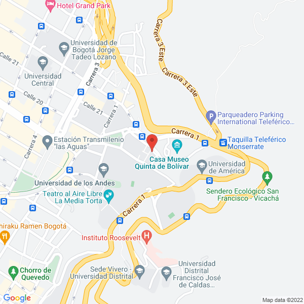 Map of Instituto De Ortopedia Infantil Roosevelt