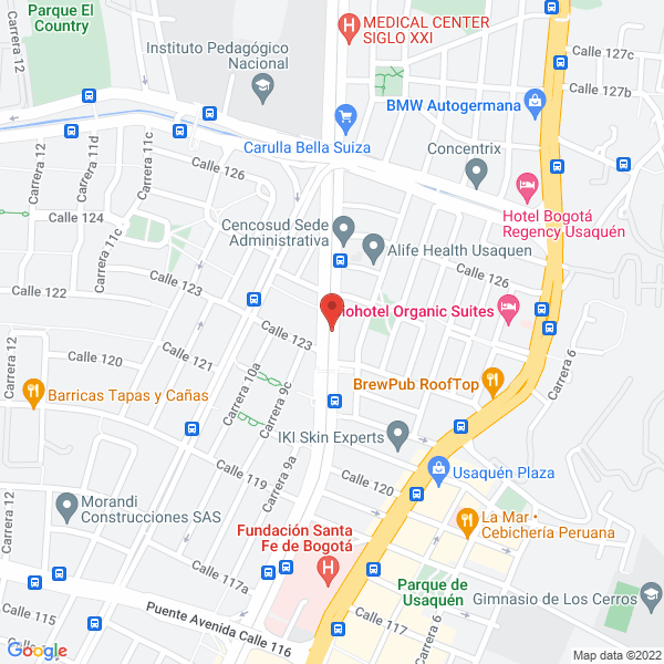 Map of Inversiones Daska Ltda