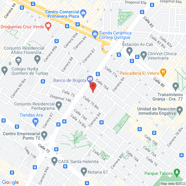 Map of Inversiones El Panificador Ltda.