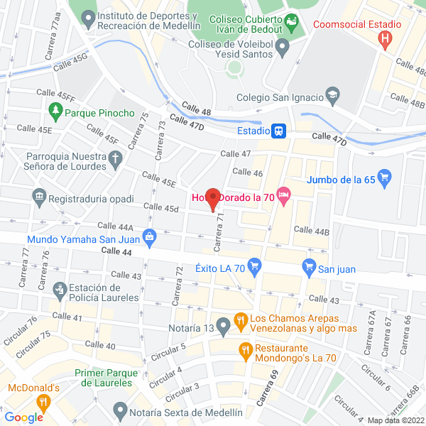 Map of Inversiones Jhon - Liz