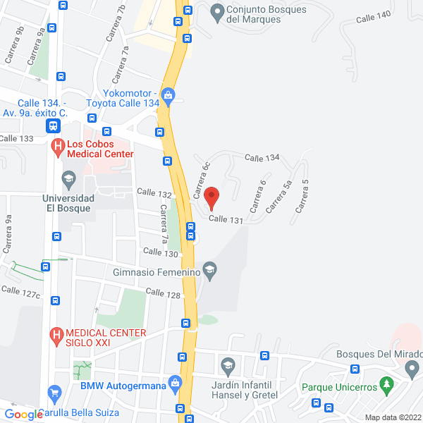 Map of Inversiones Kafe Terra S C A