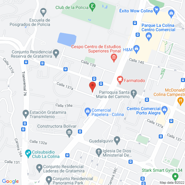 Map of Inverworld Ltda.