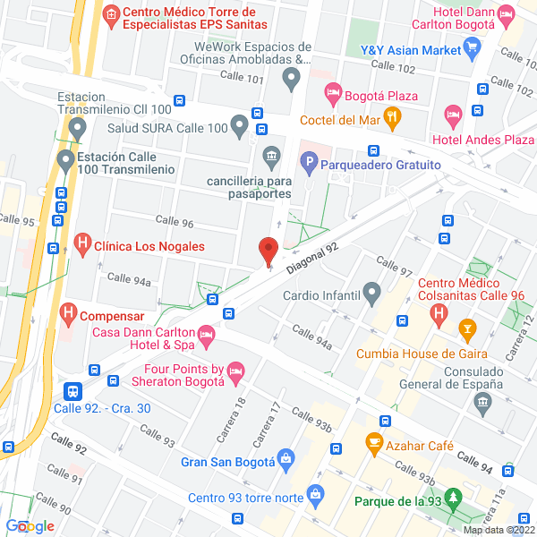 Map of Io Group Colombia Canada S.A.S.