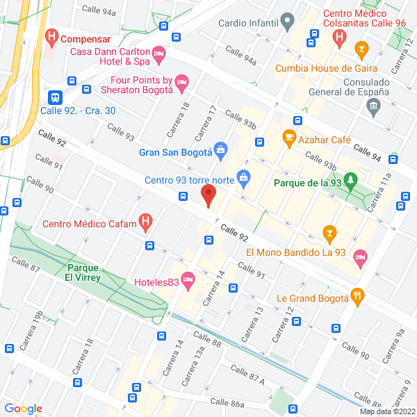 Map of Iriesgo S.A.S.
