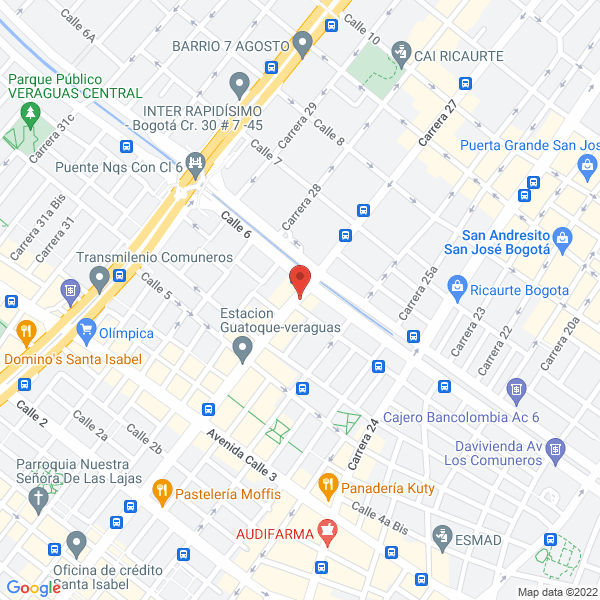 Map of Maresgo Ltda.