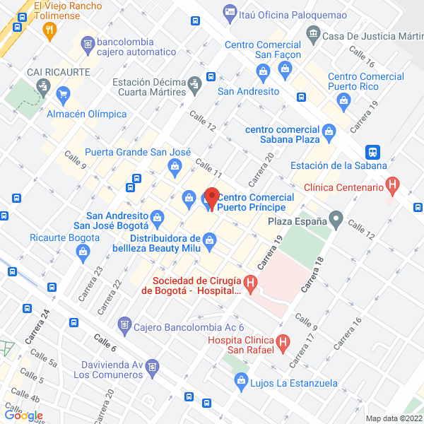 Map of Marhert Ltda.