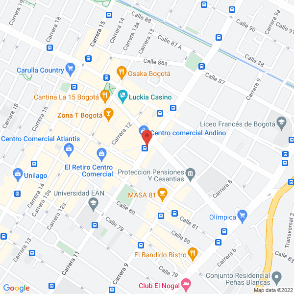 Map of Maria Paula