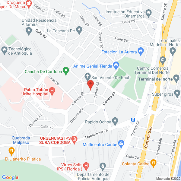 Map of Mariachi Perlas De Mexico