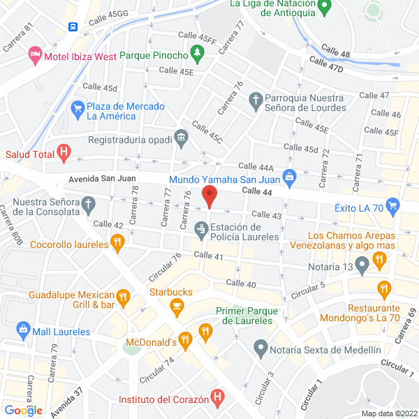 Map of Marquetería Creativa