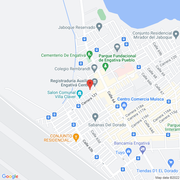 Map of Martiglas Fibra De Vidrio