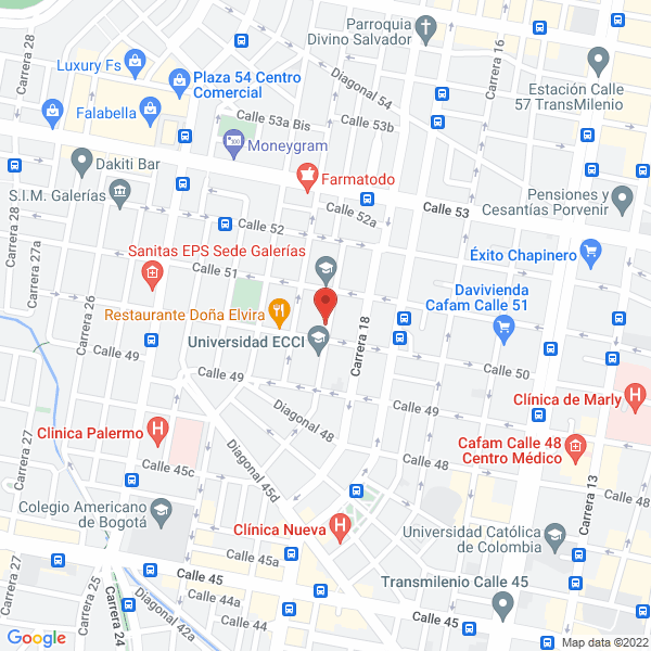 Map of Martínez Luis Fernando