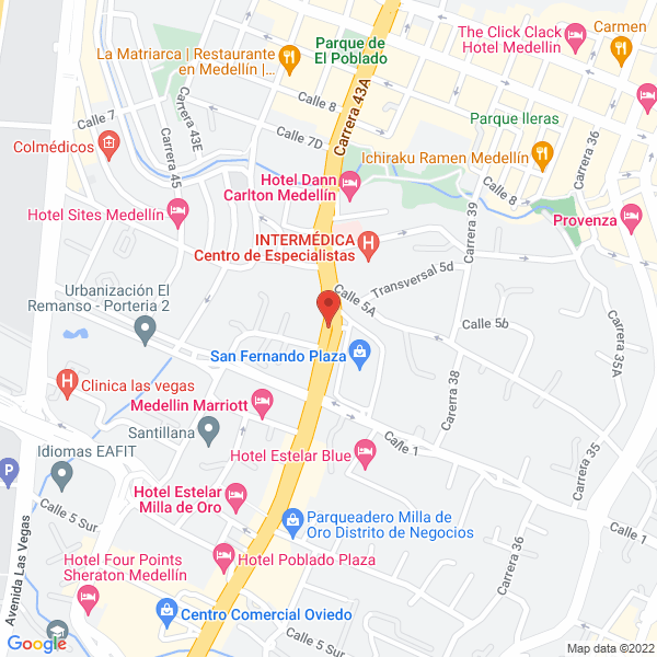 Map of Martinez Montenegro Jorge Miguel
