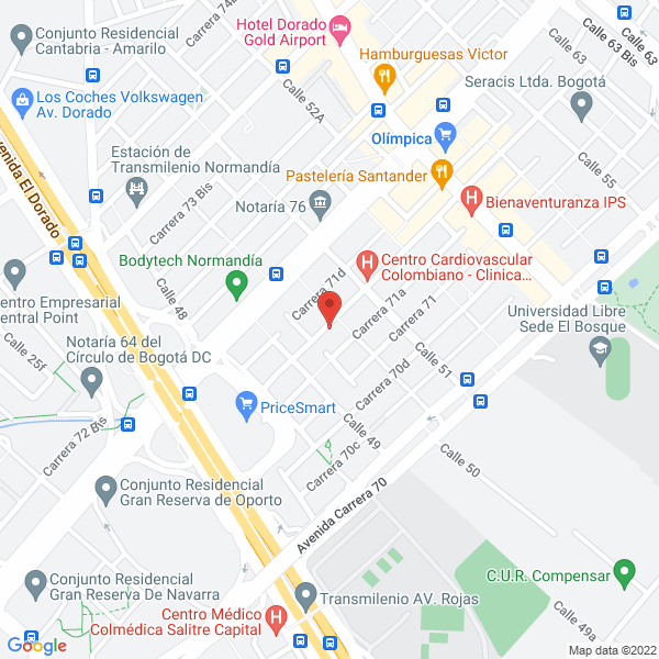 Map of Centro De Estética María Silvina T