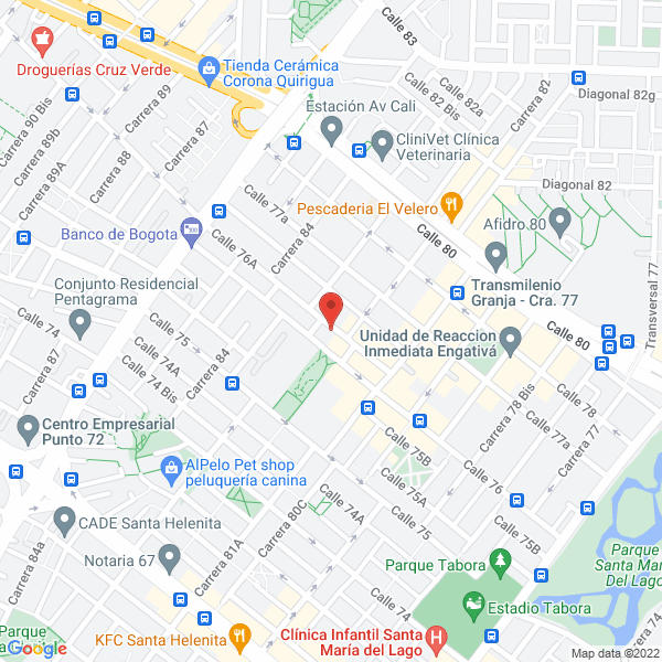 Map of New Express Mail Ltda.