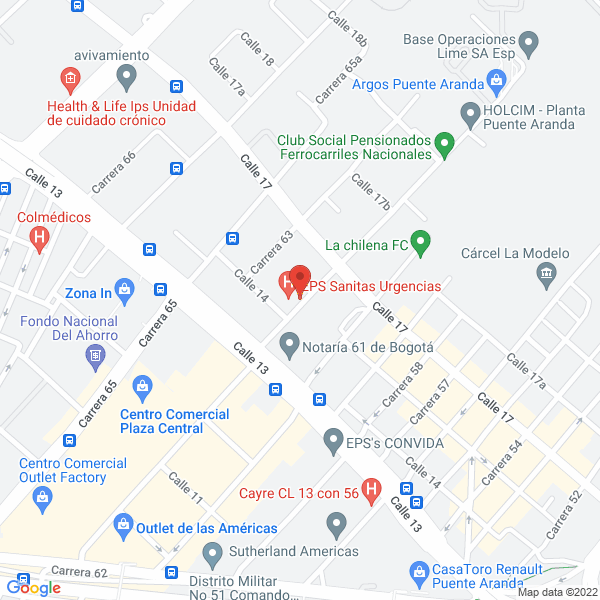 Map of Nicomar Electronics S.A.