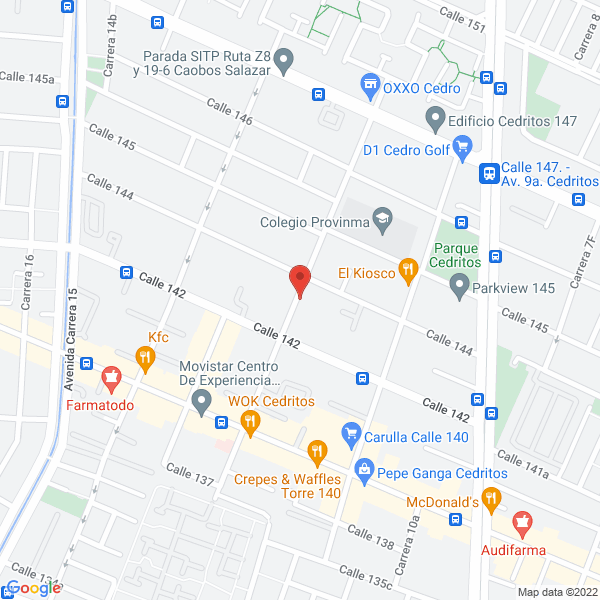 Map of Nieto Osorio & Asociados S.A.S.