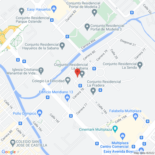 Map of Nla Consultores S.A.S.