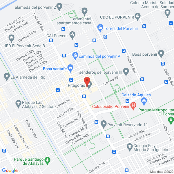 Map of Obleas El Tigre