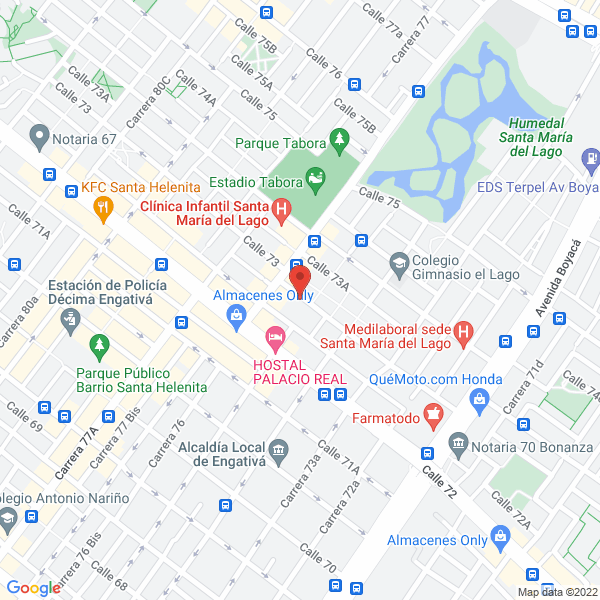 Map of Peniel Seguridad Y Servicios Industriales S.A.S.