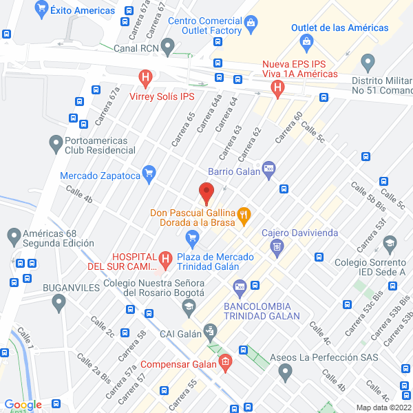 Map of Peñuela Lozano Magda Liliana