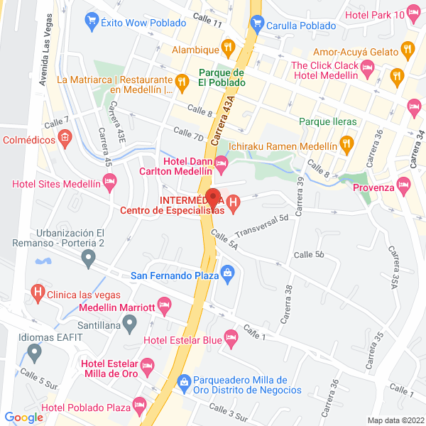 Map of Pereira Fernando