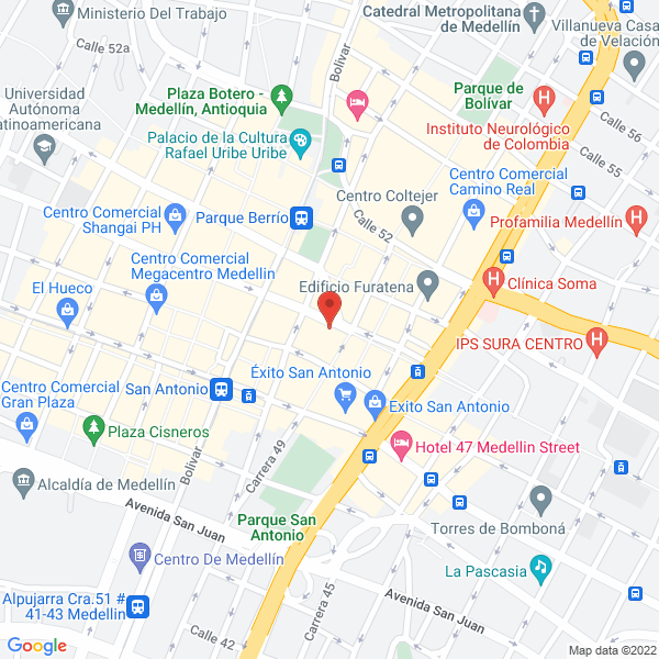 Map of Pollos Campestres