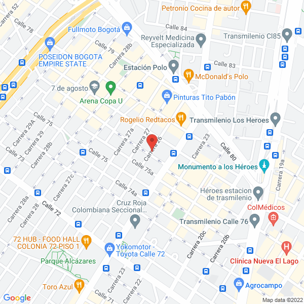 Map of Polo Publicidad Mp