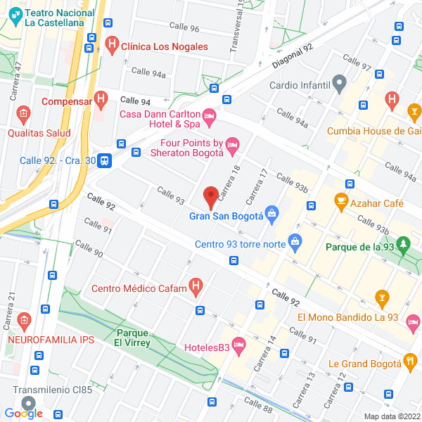 Map of Pomelo Información S.A.S.