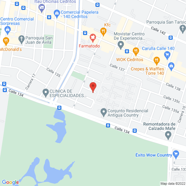 Map of Preescolar Jack & Jill