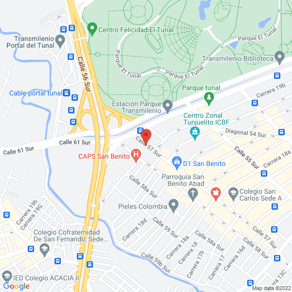 Map of Prefabricados Jovita Castro & Cía. Ltda