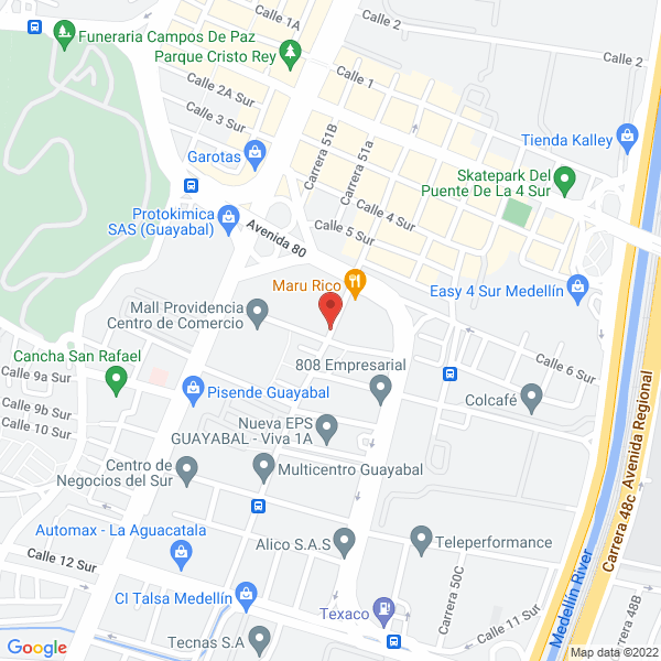 Map of Primatizar Ltda.