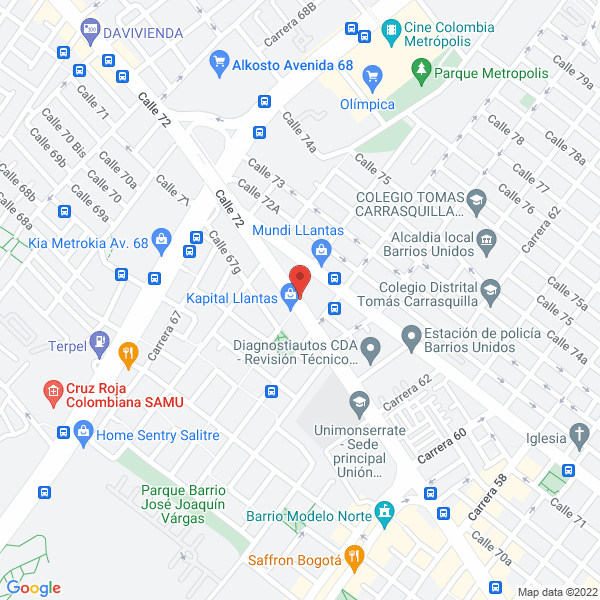 Map of Prinox