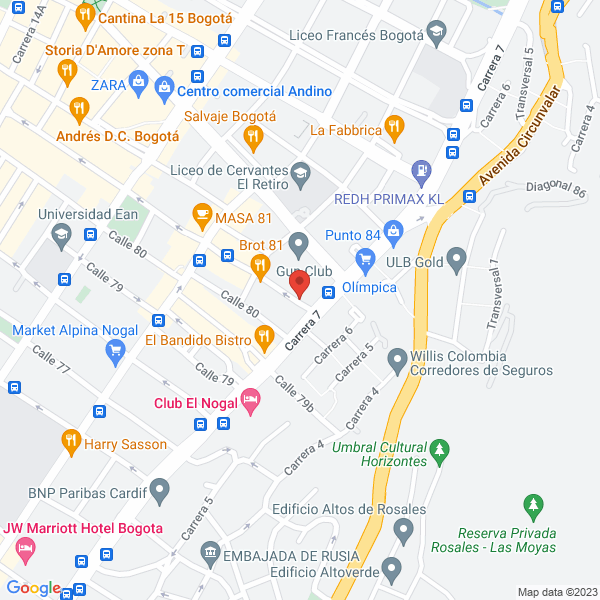 Map of Seligmann Representaciones Y Cía. Ltda
