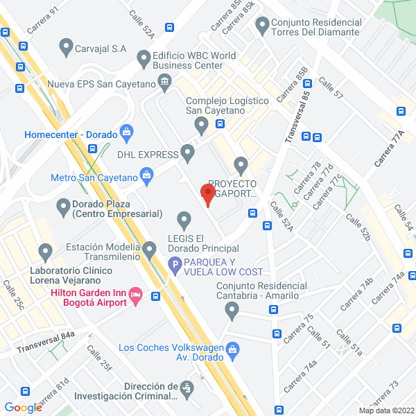 Map of Señales Ltda.
