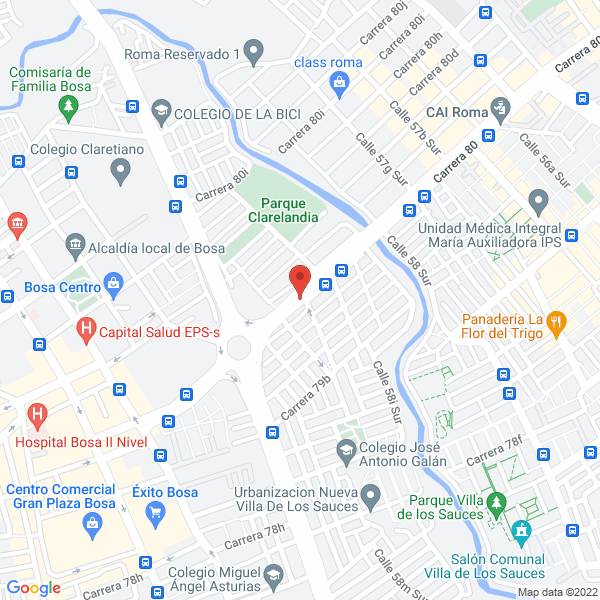 Map of Senatt S.A.S.