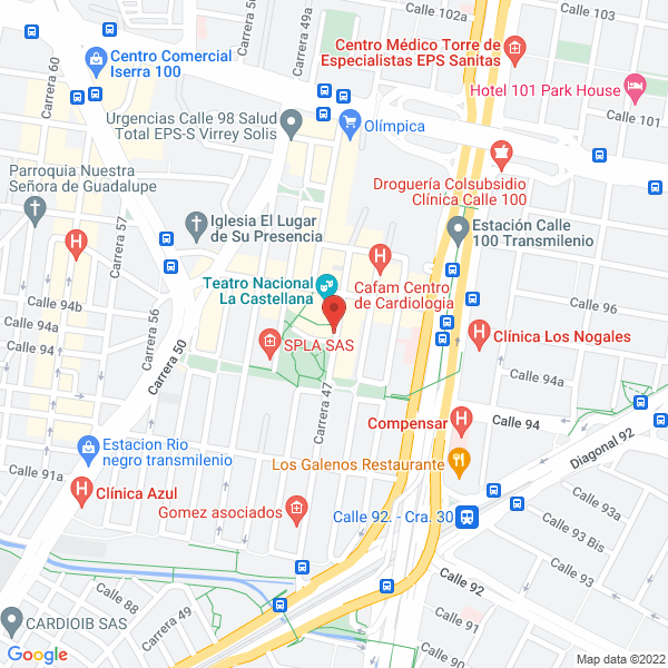 Map of Sentry Suministros S.A.S.