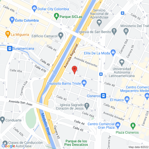 Map of Servicio De Grúas