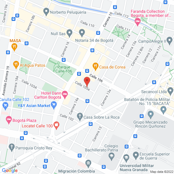 Map of Servicios De Propiedad Industrial Spi S.A.S